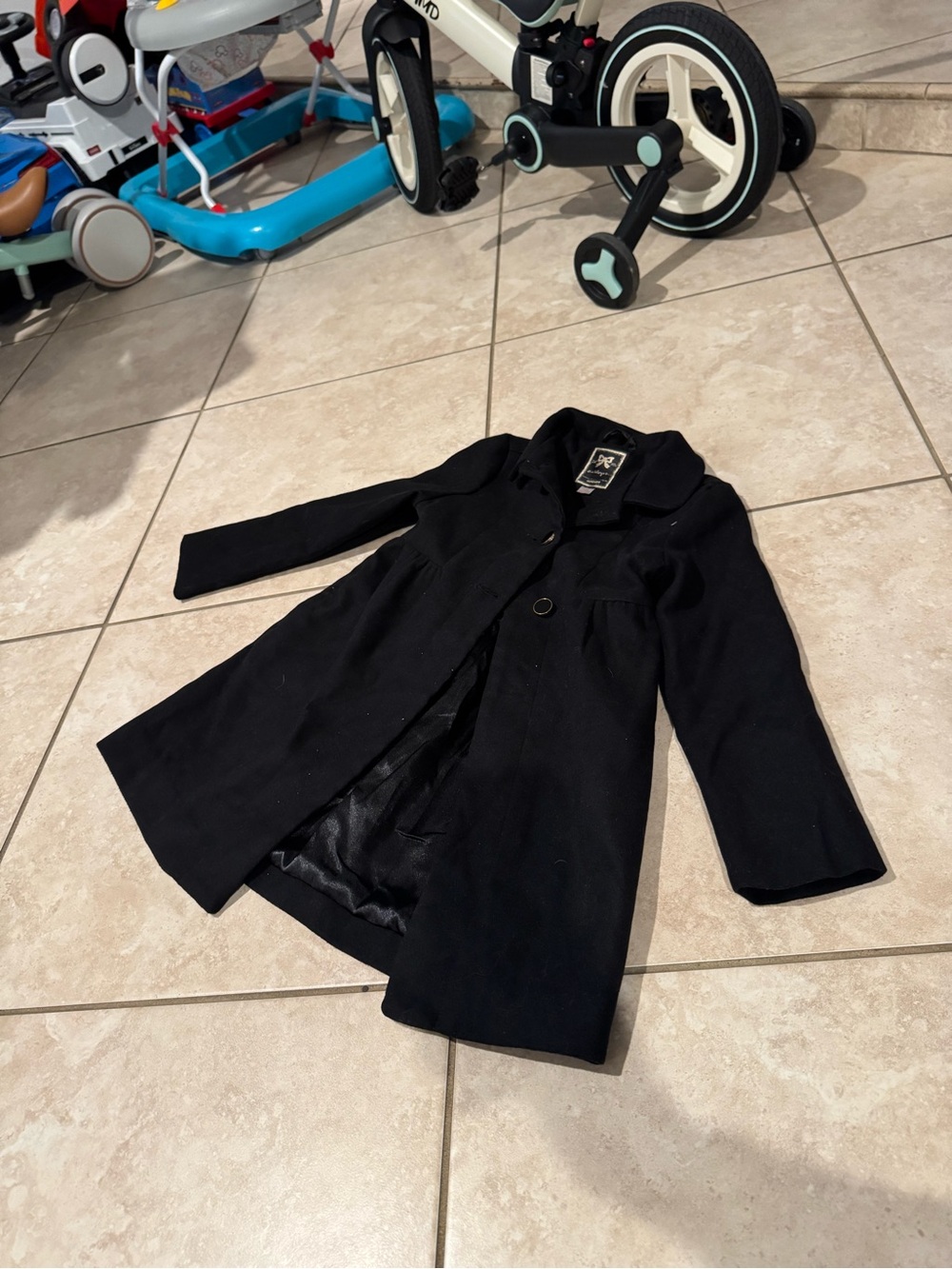 Gymboree Black Girls' Pea Coat